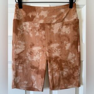 LuLaRoe Bike Athletic Lounge Ribbed Shorts Shades of Nude Size Medium